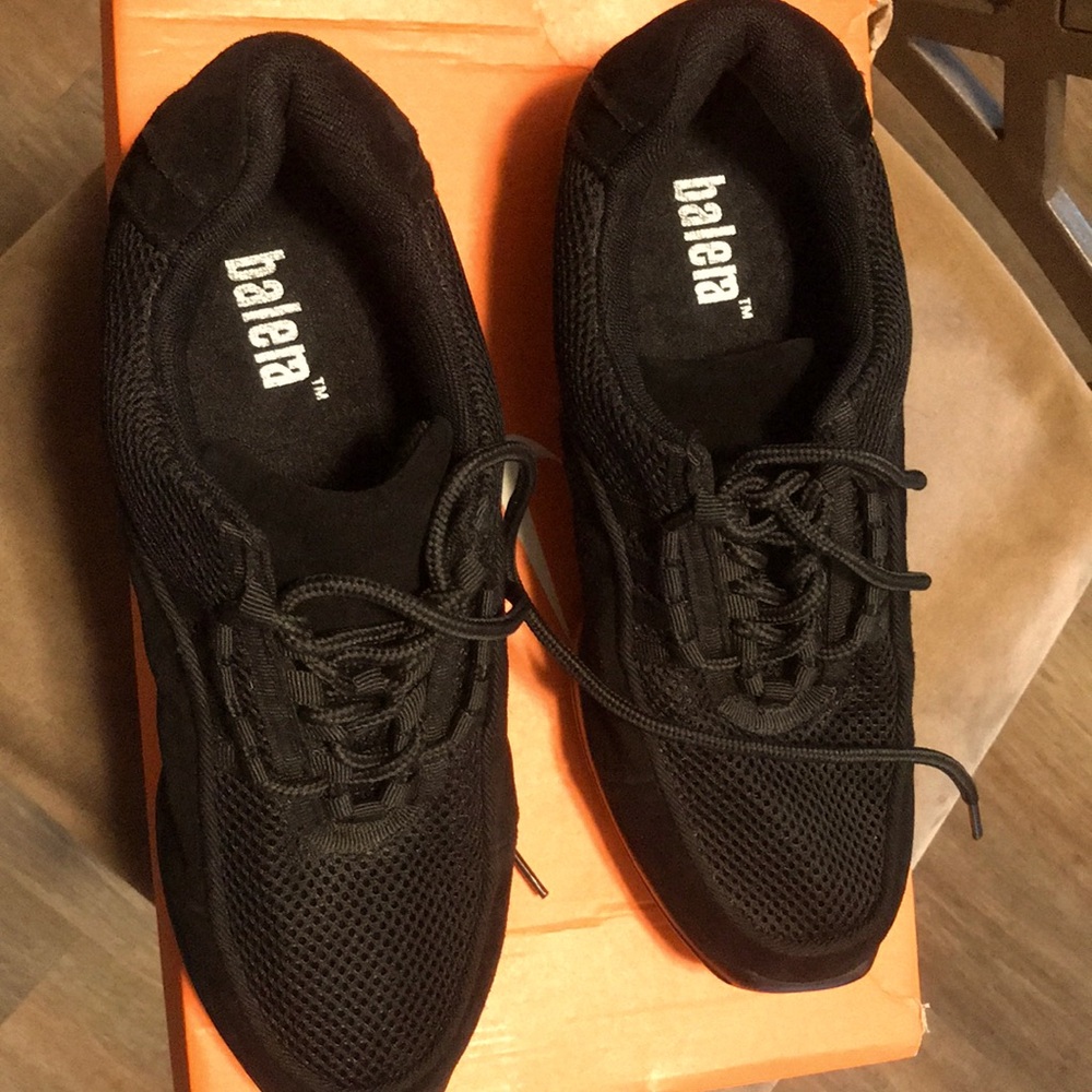 Balera Black Suede Jazz/Hip Hop Dance shoes